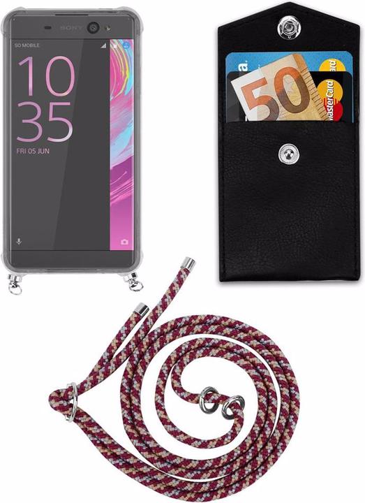 Produktbild Cadorabo TPU Handy Kette SILBER Cover