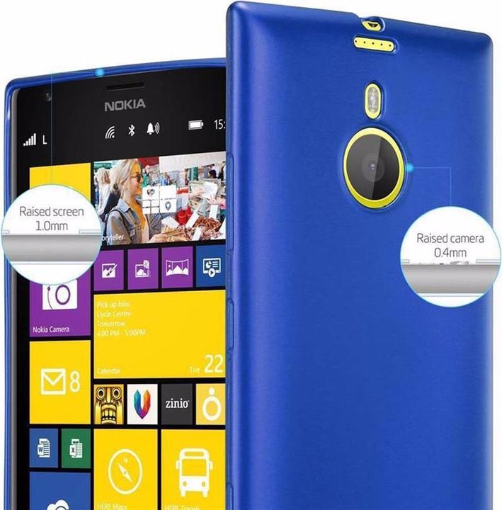 Image du produit Cadorabo Couverture métallique mate TPU (Nokia Lumia 1520)