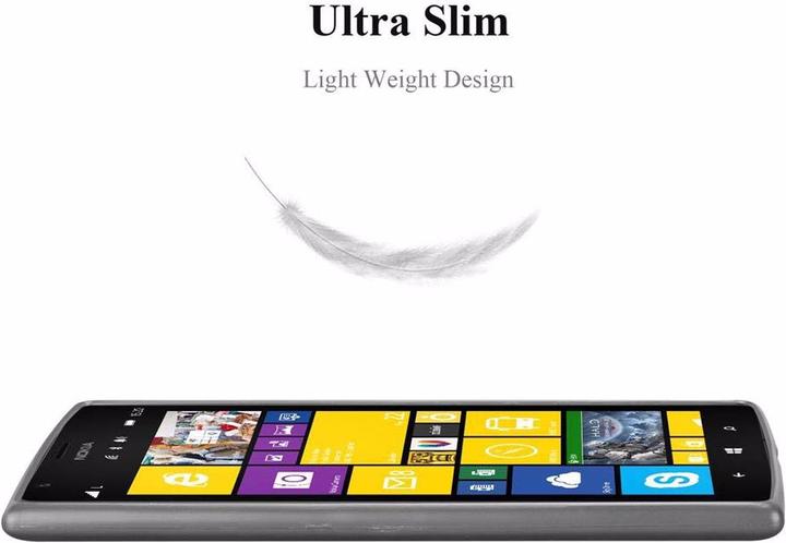 Actual product image Cadorabo TPU Matt Metallic Cover (Nokia Lumia 1520)