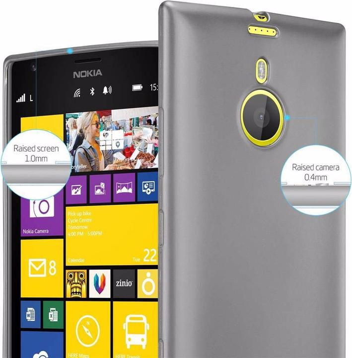 Actual product image Cadorabo TPU Matt Metallic Cover (Nokia Lumia 1520)
