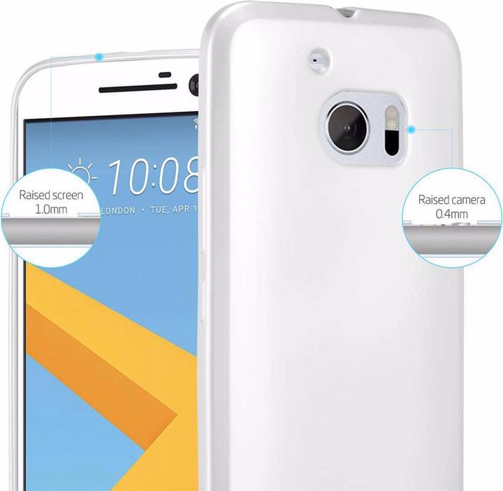 Image du produit Cadorabo Couverture métallique mate TPU (HTC One 10)