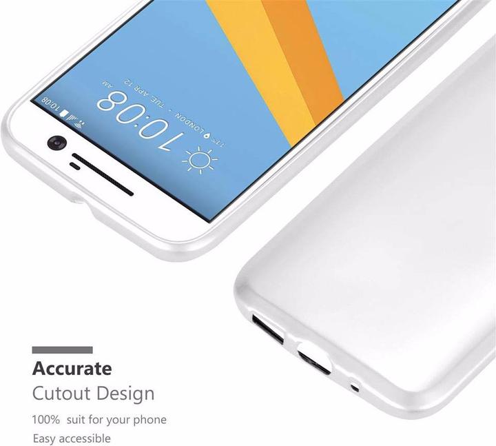 Image du produit Cadorabo Couverture métallique mate TPU (HTC One 10)