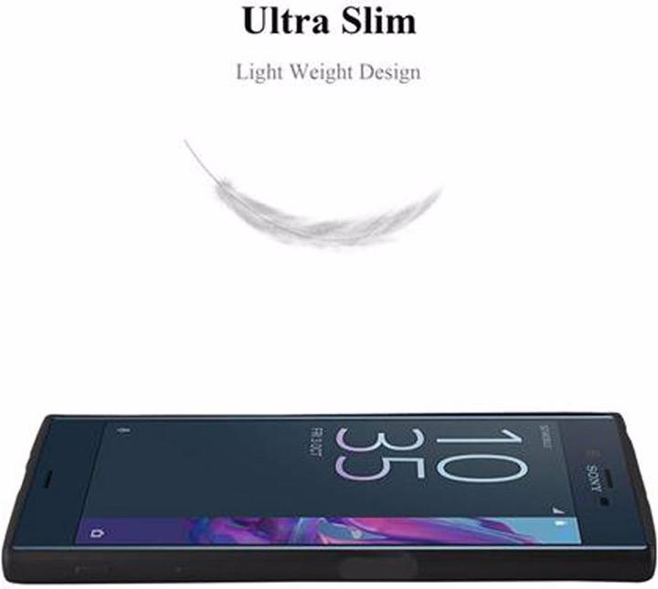 Actual product image Cadorabo TPU Matt Metallic Cover (Sony Xperia XZ)