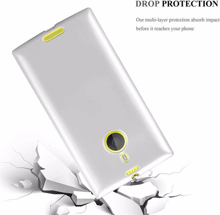 Actual product image Cadorabo TPU Matt Metallic Cover (Nokia Lumia 1520)