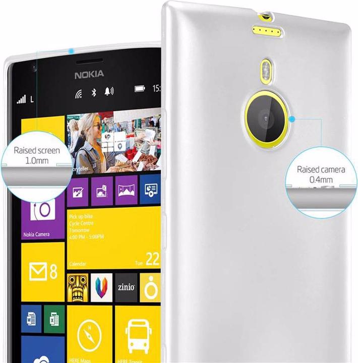 Actual product image Cadorabo TPU Matt Metallic Cover (Nokia Lumia 1520)