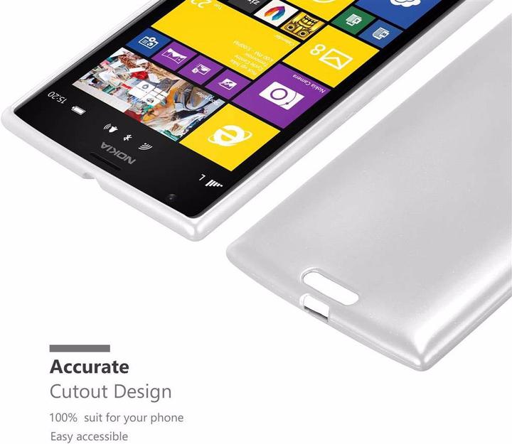 Actual product image Cadorabo TPU Matt Metallic Cover (Nokia Lumia 1520)