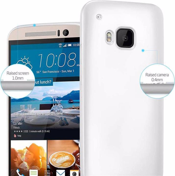 Productafbeelding Cadorabo TPU Matte Metallic hoes (HTC One M9)