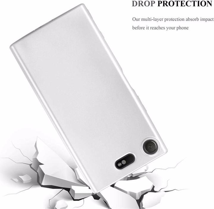 Productafbeelding Cadorabo TPU Matte Metallic hoes (Sony Xperia XZ1 Compact)