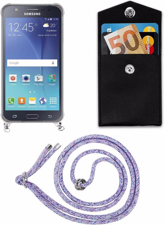 Produktbild Cadorabo TPU Handy Kette SILBER Cover