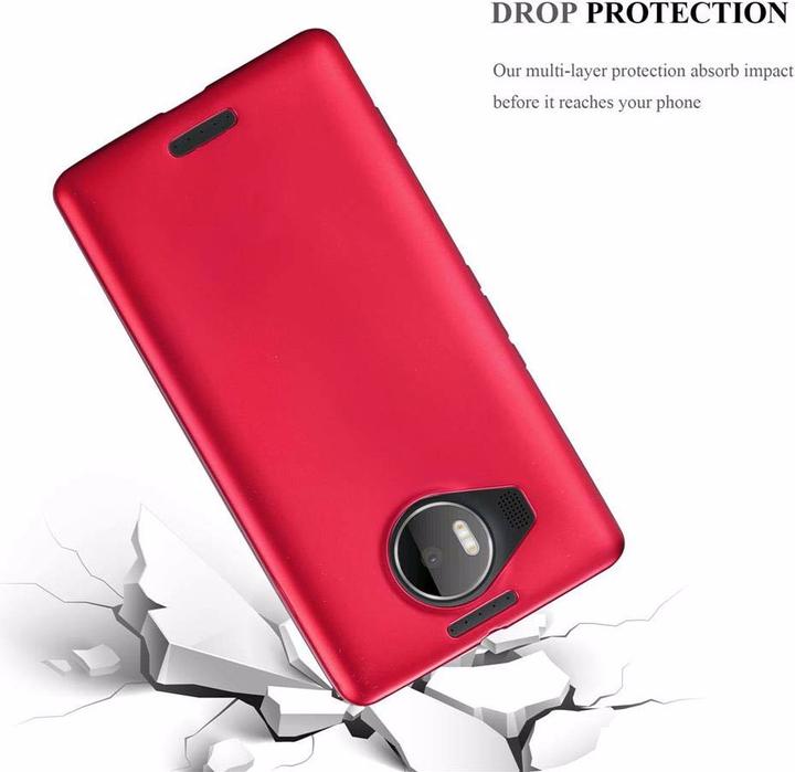 Actual product image Cadorabo TPU Matt Metallic Cover (Nokia Lumia 950 XL)