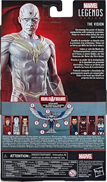Produktbild Hasbro Avengers Disney Plus Marvel Legends Series Actionfigur 2021 The Vision