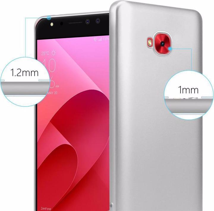 Image du produit Cadorabo Couverture métallique mate TPU (Asus Zenfone 4 Selfie Pro)