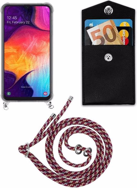 Produktbild Cadorabo TPU Handy Kette SILBER Cover