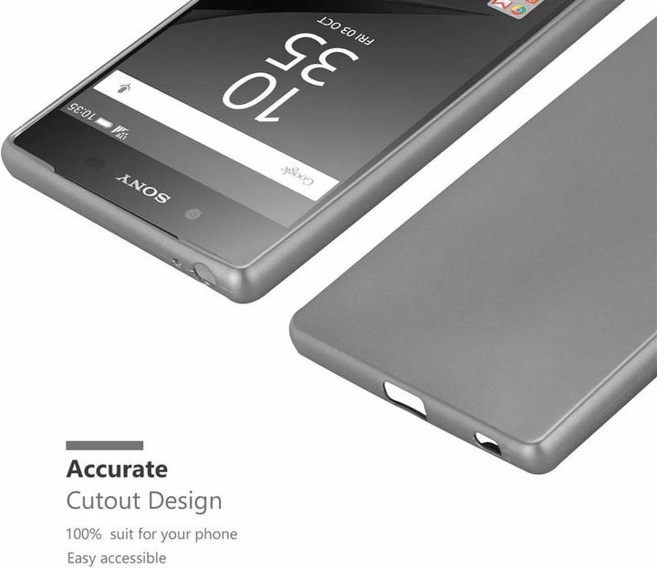 Produktbild Cadorabo TPU Matt Metallic Cover (Sony Xperia Z5 Premium)