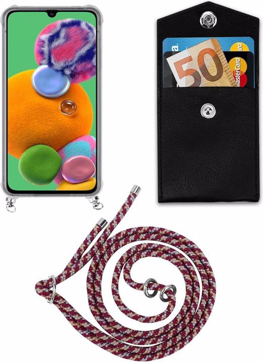 Produktbild Cadorabo TPU Handy Kette SILBER Cover