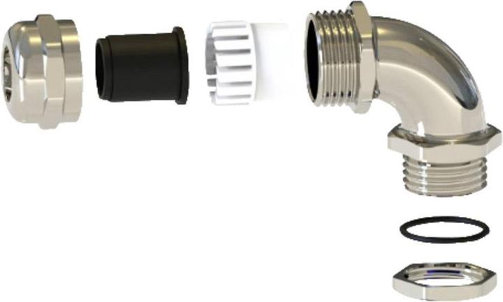 Produktbild Tru Components TC-11447400 Kabelverschraubung M32 x 1.5 Messing (vernickelt) Metall 1St.
