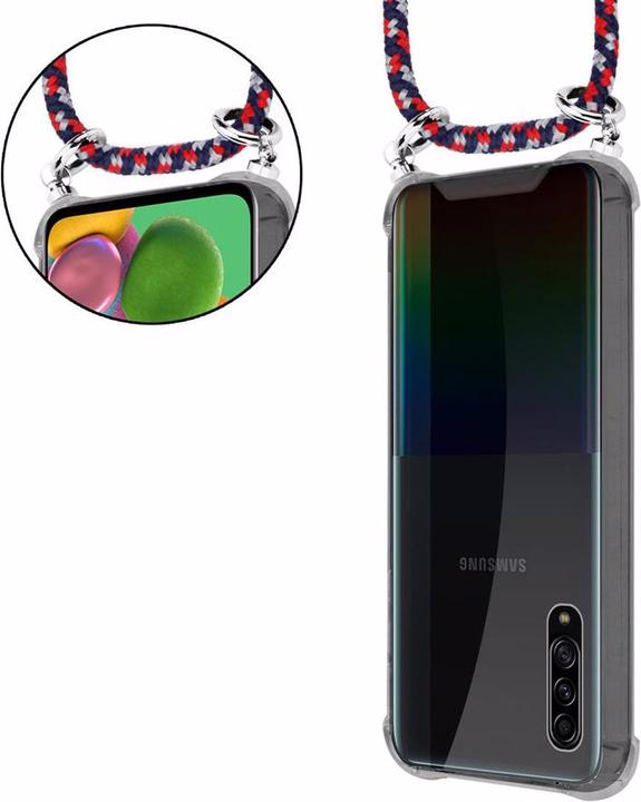 Produktbild Cadorabo TPU Handy Kette SILBER Cover