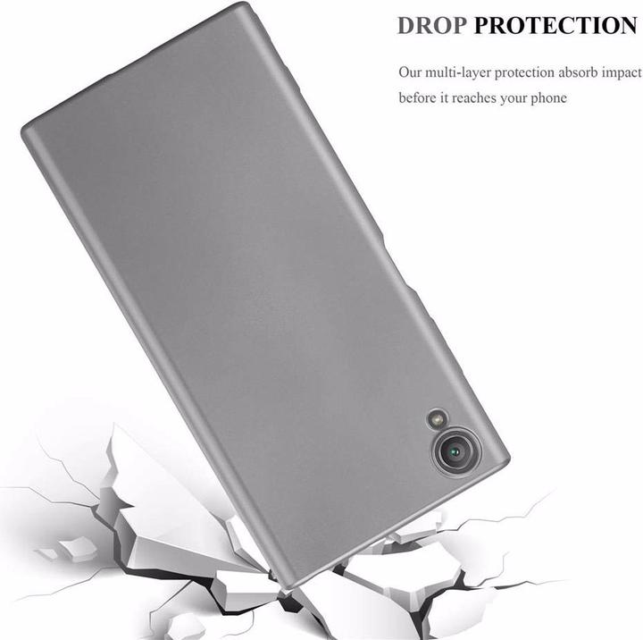 Productafbeelding Cadorabo TPU matte metalen hoes (Xperia XA1 Plus)