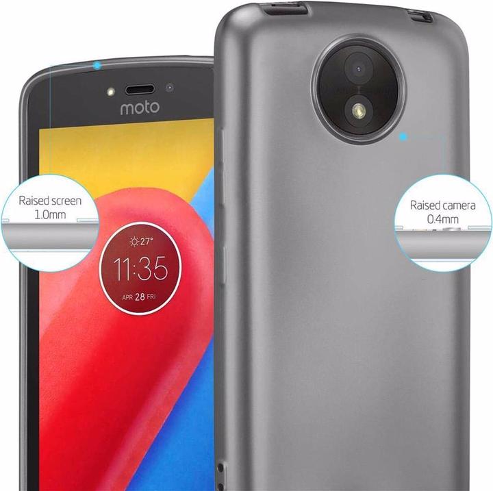 Productafbeelding Cadorabo TPU matte metalen hoes (Motorola Moto C Plus)