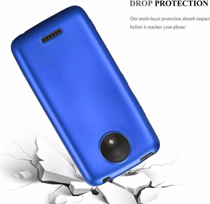 Produktbild Cadorabo TPU Matt Metallic Cover (Motorola Moto C Plus)