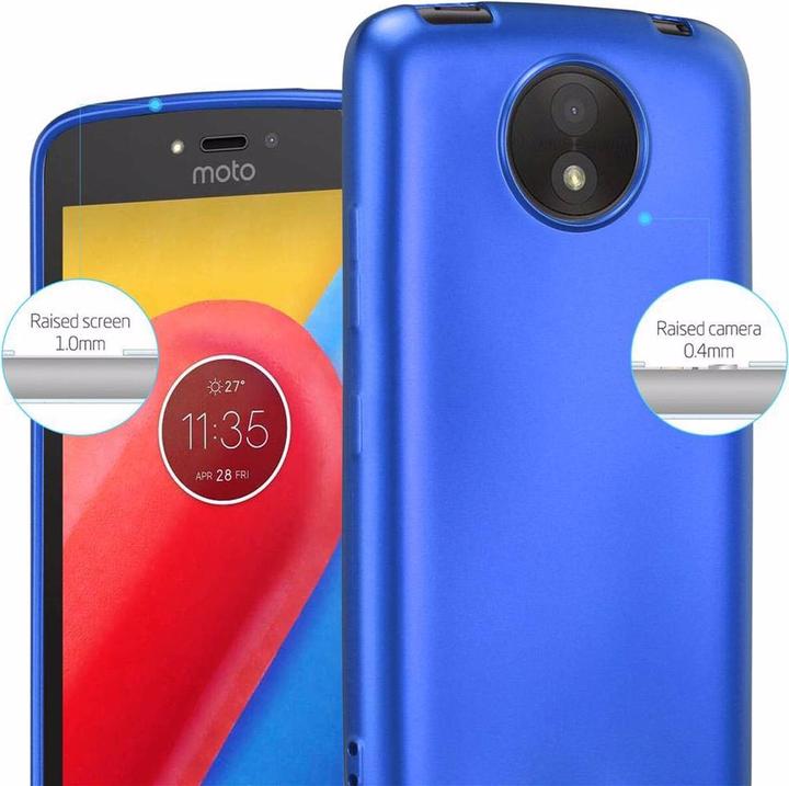 Produktbild Cadorabo TPU Matt Metallic Cover (Motorola Moto C Plus)