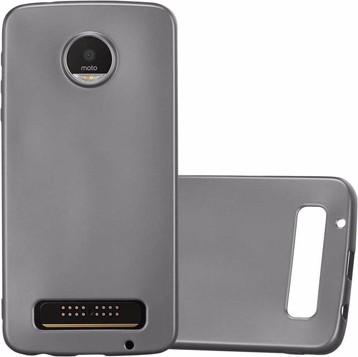 Image du produit Cadorabo Couverture métallique mate TPU (Motorola Moto Z Play)