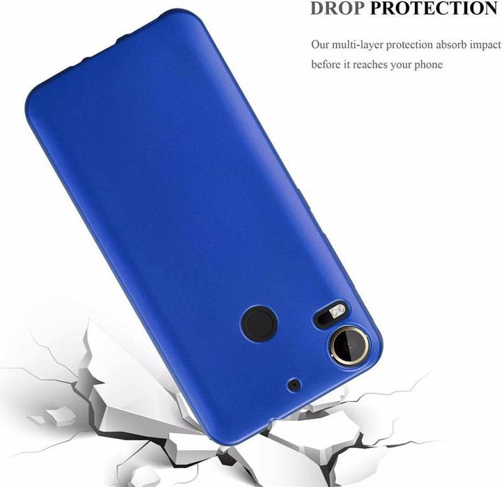 Image du produit Cadorabo Couverture métallique mate TPU (HTC Desire 10 Pro)