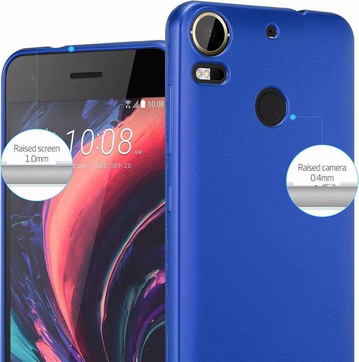 Image du produit Cadorabo Couverture métallique mate TPU (HTC Desire 10 Pro)