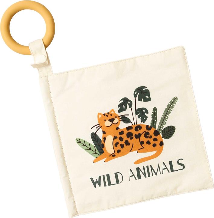 Image du produit Esmée Livre à toucher / livre en tissu pour enfants "Wild Animals