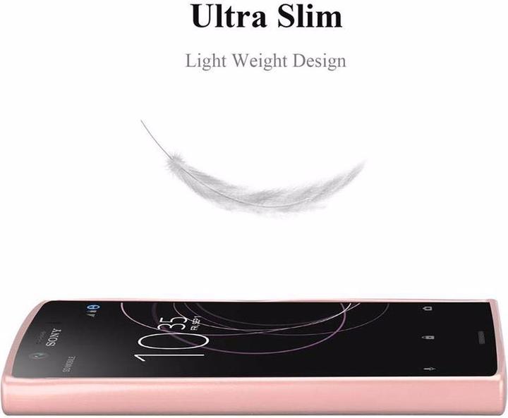 Actual product image Cadorabo TPU Matt Metallic Cover (Sony Xperia XZ1 Compact)