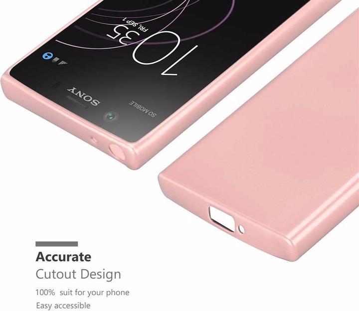 Actual product image Cadorabo TPU Matt Metallic Cover (Sony Xperia XZ1 Compact)