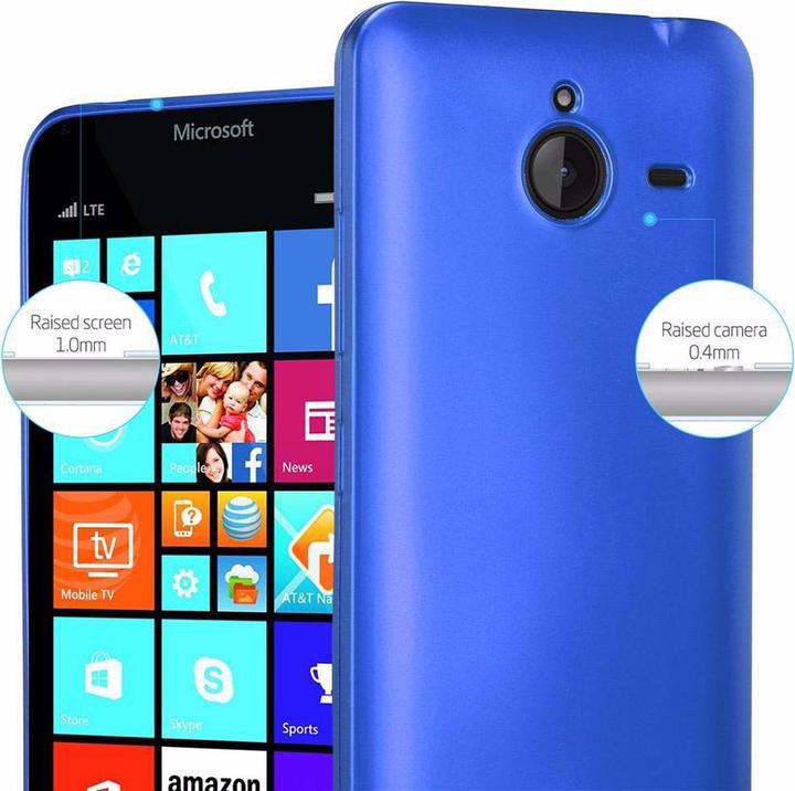 Immagine prodotto Cadorabo Copertura metallica opaca in TPU (Microsoft Lumia 640 XL)