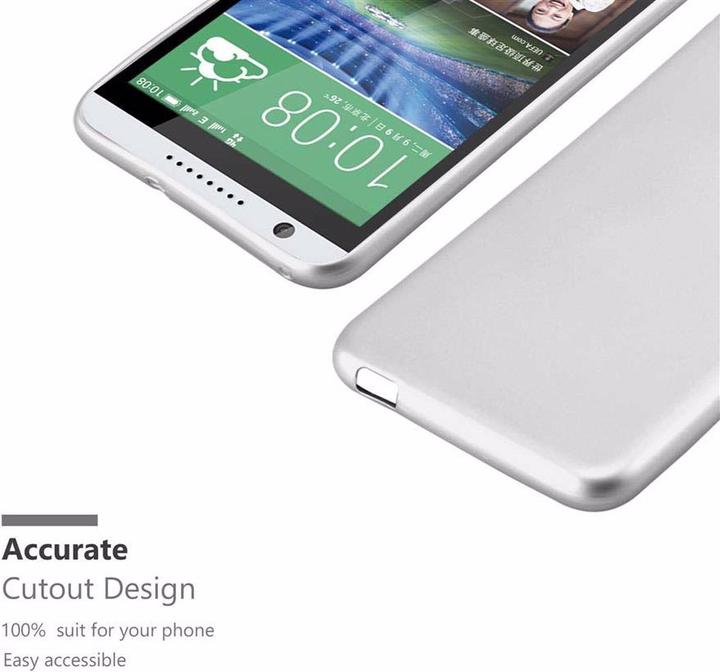 Actual product image Cadorabo TPU Matt Metallic Cover (HTC Desire 820)