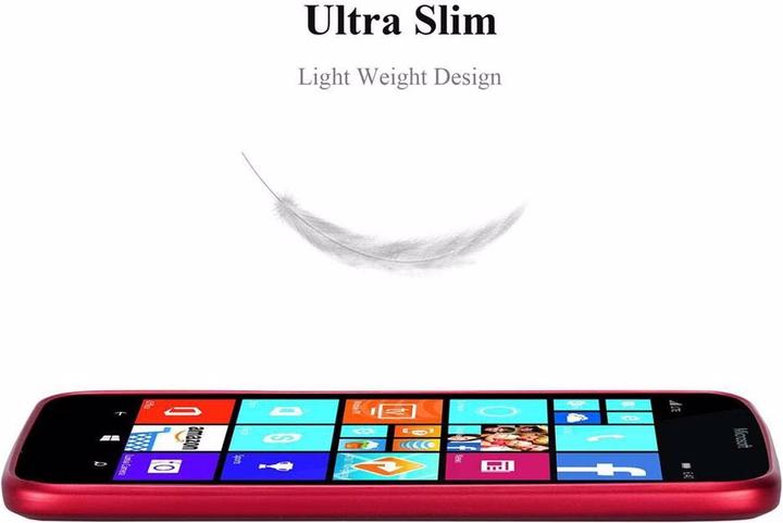 Image du produit Cadorabo Couverture métallique mate TPU (Microsoft Lumia 640 XL)