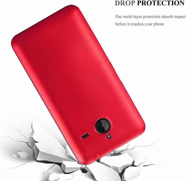 Image du produit Cadorabo Couverture métallique mate TPU (Microsoft Lumia 640 XL)
