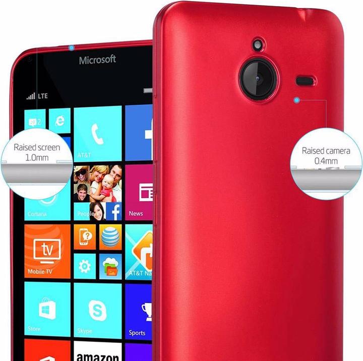 Image du produit Cadorabo Couverture métallique mate TPU (Microsoft Lumia 640 XL)