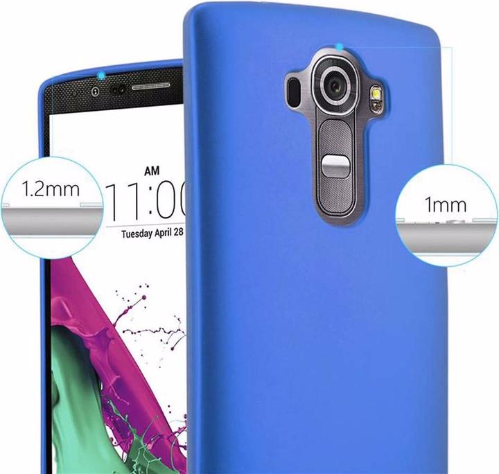 Image du produit Cadorabo Couverture métallique mate TPU (LG G4, Motorola Moto G4 Plus)