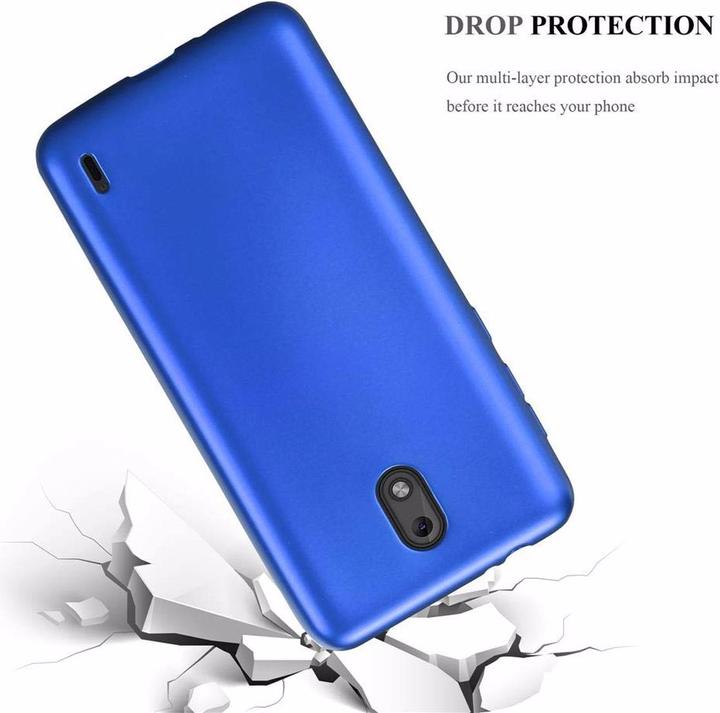 Image du produit Cadorabo Couverture métallique mate TPU (Nokia 2)