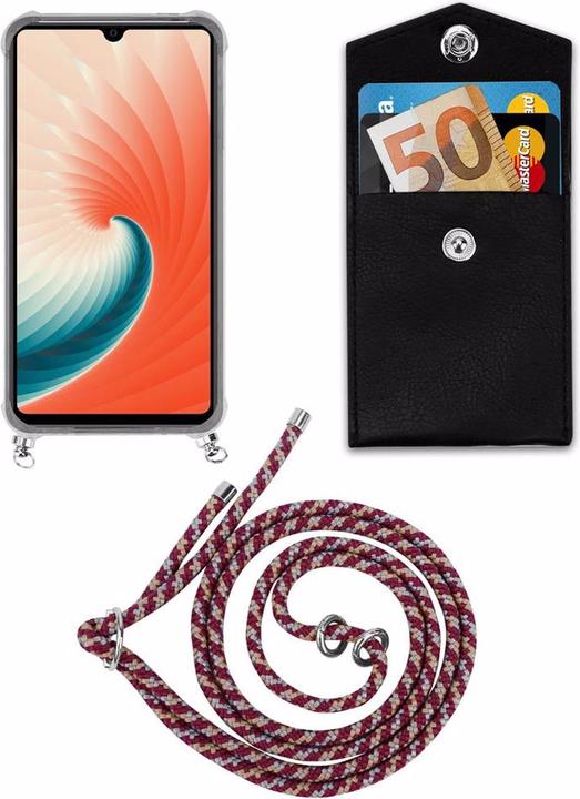 Produktbild Cadorabo TPU Handy Kette SILBER Cover