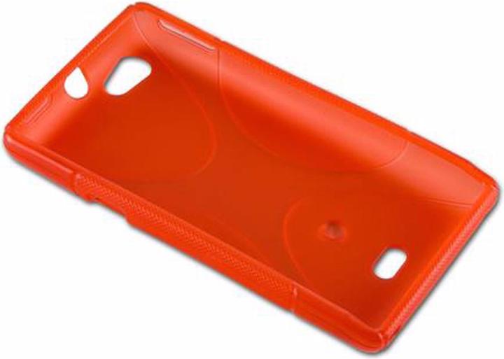 Actual product image Cadorabo TPU X-Line Cover (Sony Xperia Miro)