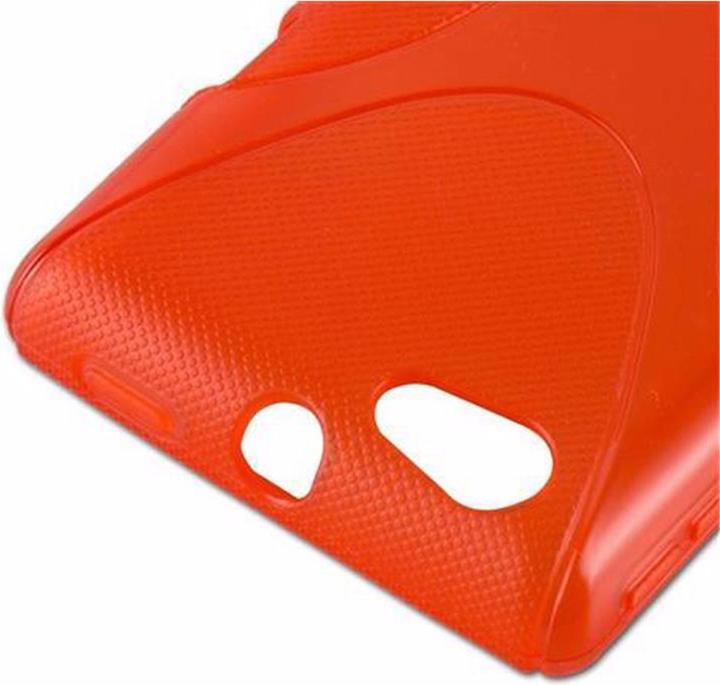 Actual product image Cadorabo TPU X-Line Cover (Sony Xperia Miro)