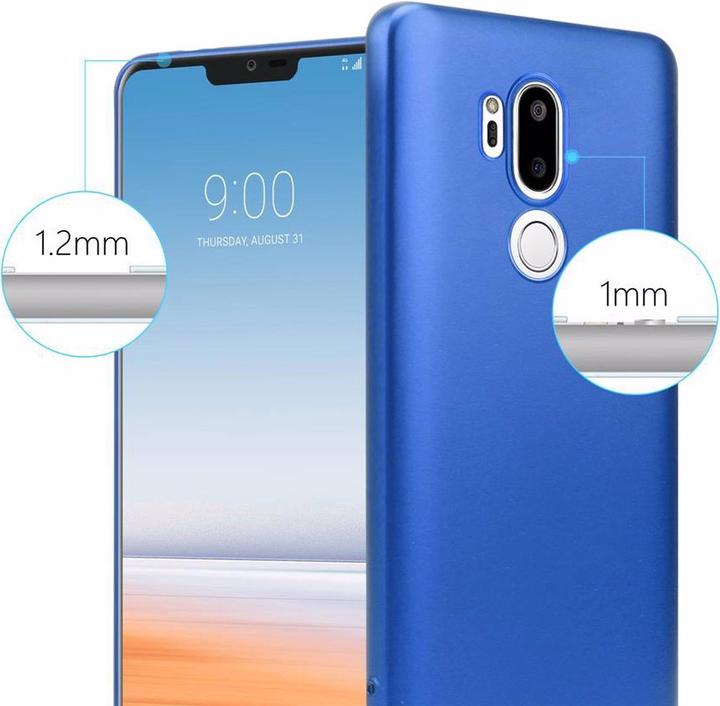 Image du produit Cadorabo Couverture métallique mate TPU (G7 ThinQ, OnePlus X, LG G7 Fit)