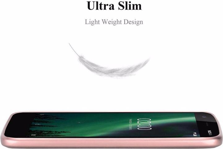 Actual product image Cadorabo TPU Matt Metallic Cover (Nokia 2)