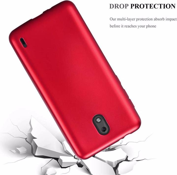 Image du produit Cadorabo Couverture métallique mate TPU (Nokia 2)