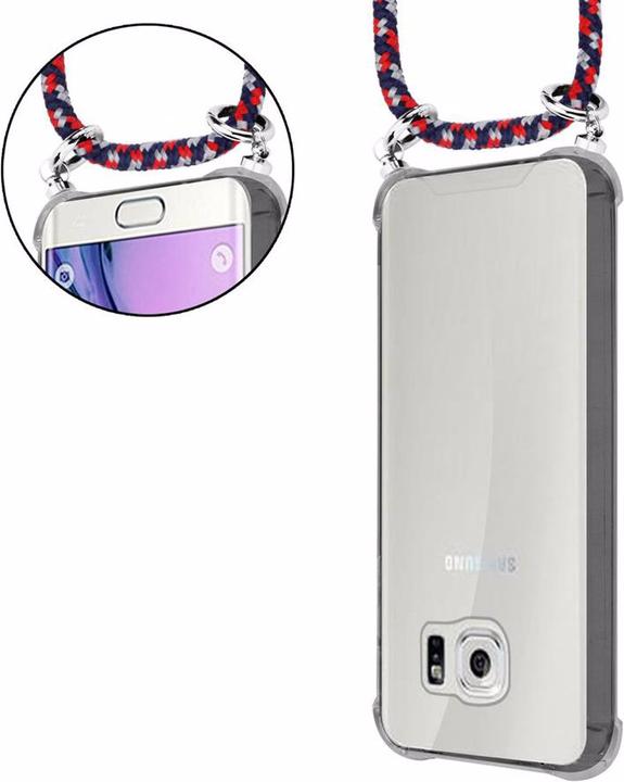 Produktbild Cadorabo TPU Handy Kette SILBER Cover