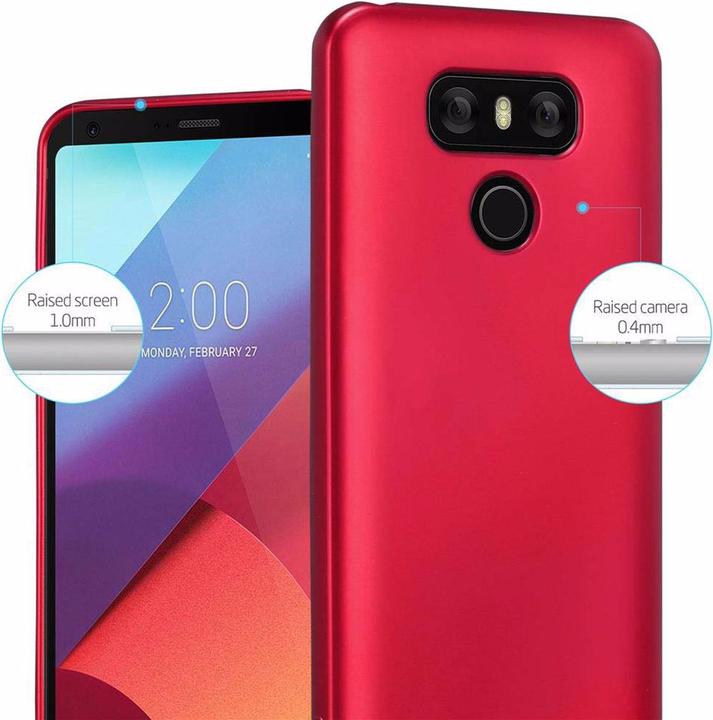 Actual product image Cadorabo TPU Matt Metallic Cover (G6)