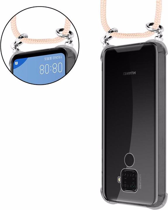 Produktbild Cadorabo TPU Handy Kette SILBER Cover