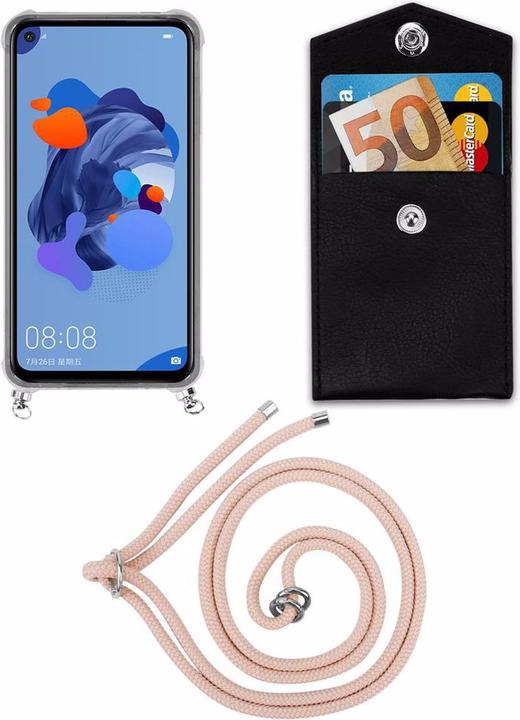 Produktbild Cadorabo TPU Handy Kette SILBER Cover