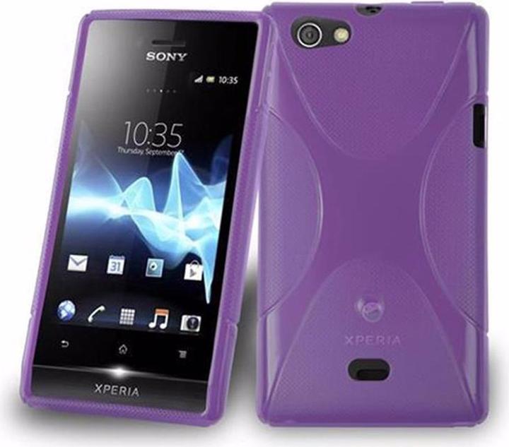 Produktbild Cadorabo TPU X-Line Cover (Sony Xperia Miro)