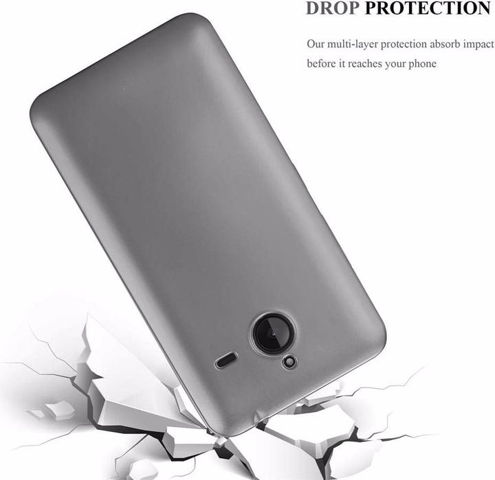 Actual product image Cadorabo TPU Matt Metallic Cover (Microsoft Lumia 640 XL)